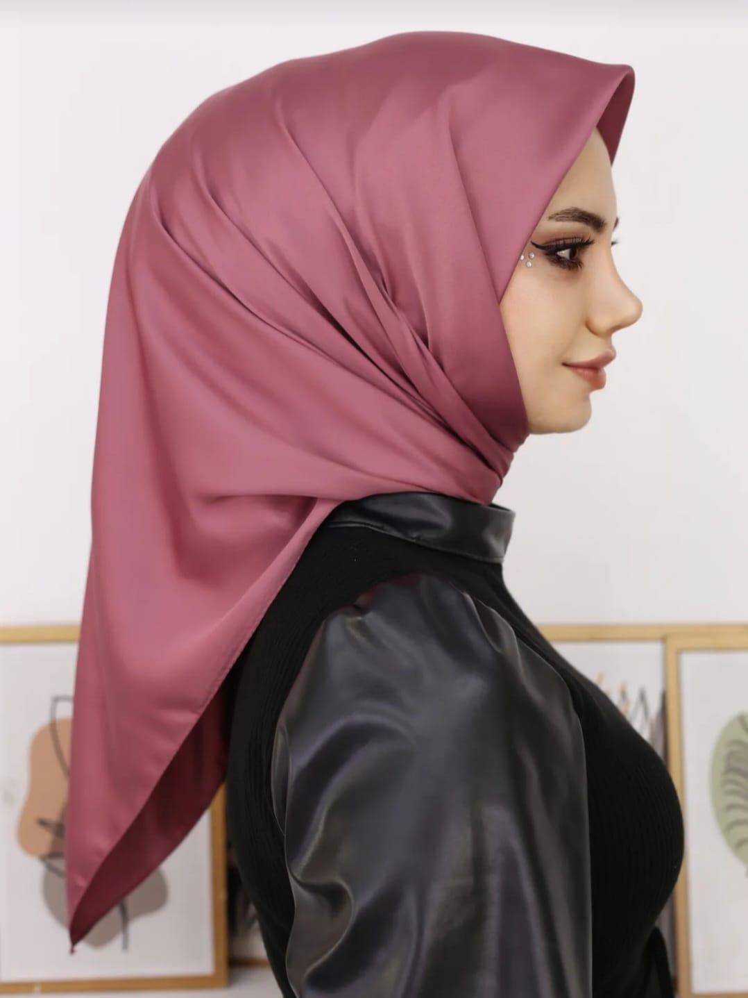 reyon eşarp gül kurusu