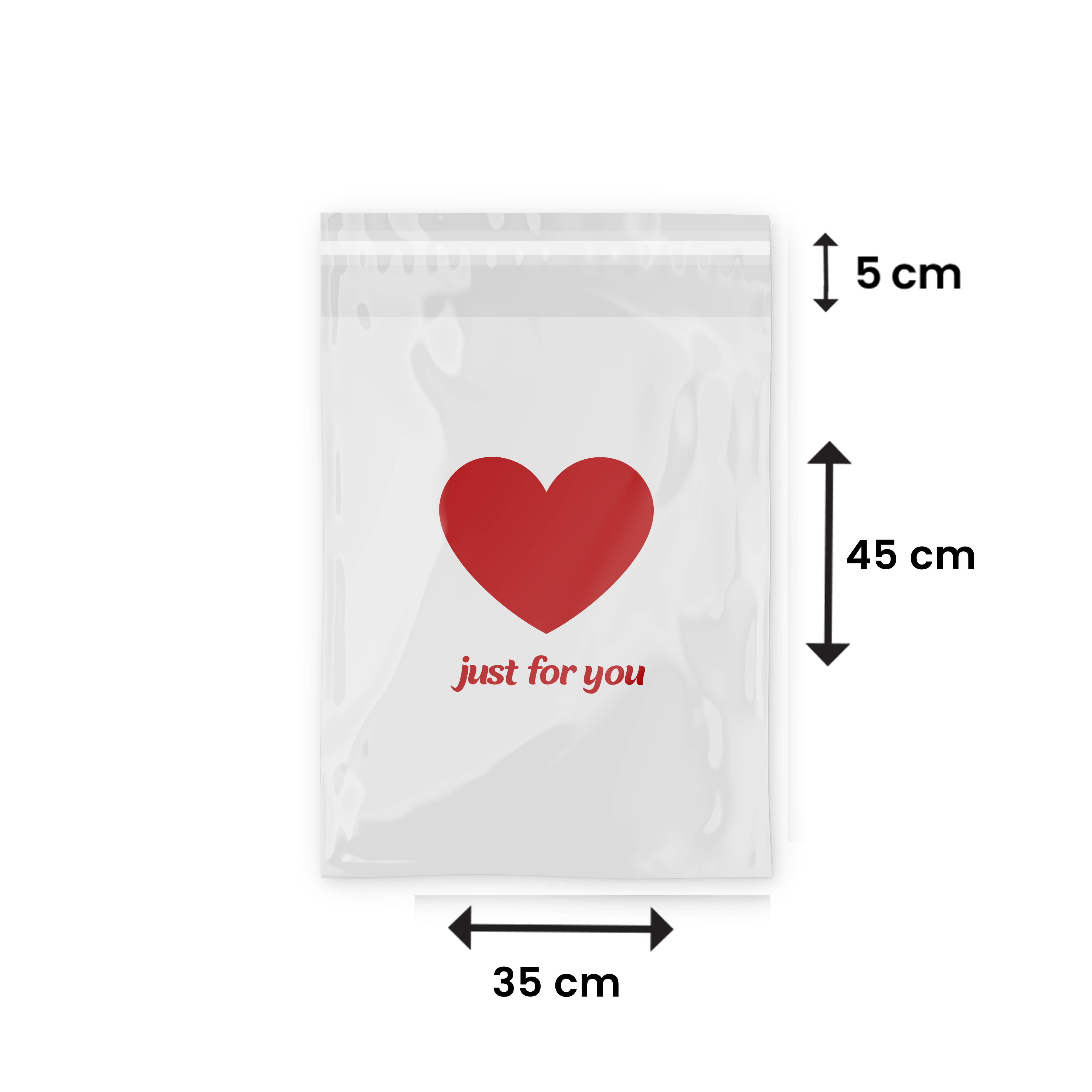 Baskılı Cepsiz Kargo Poşeti 