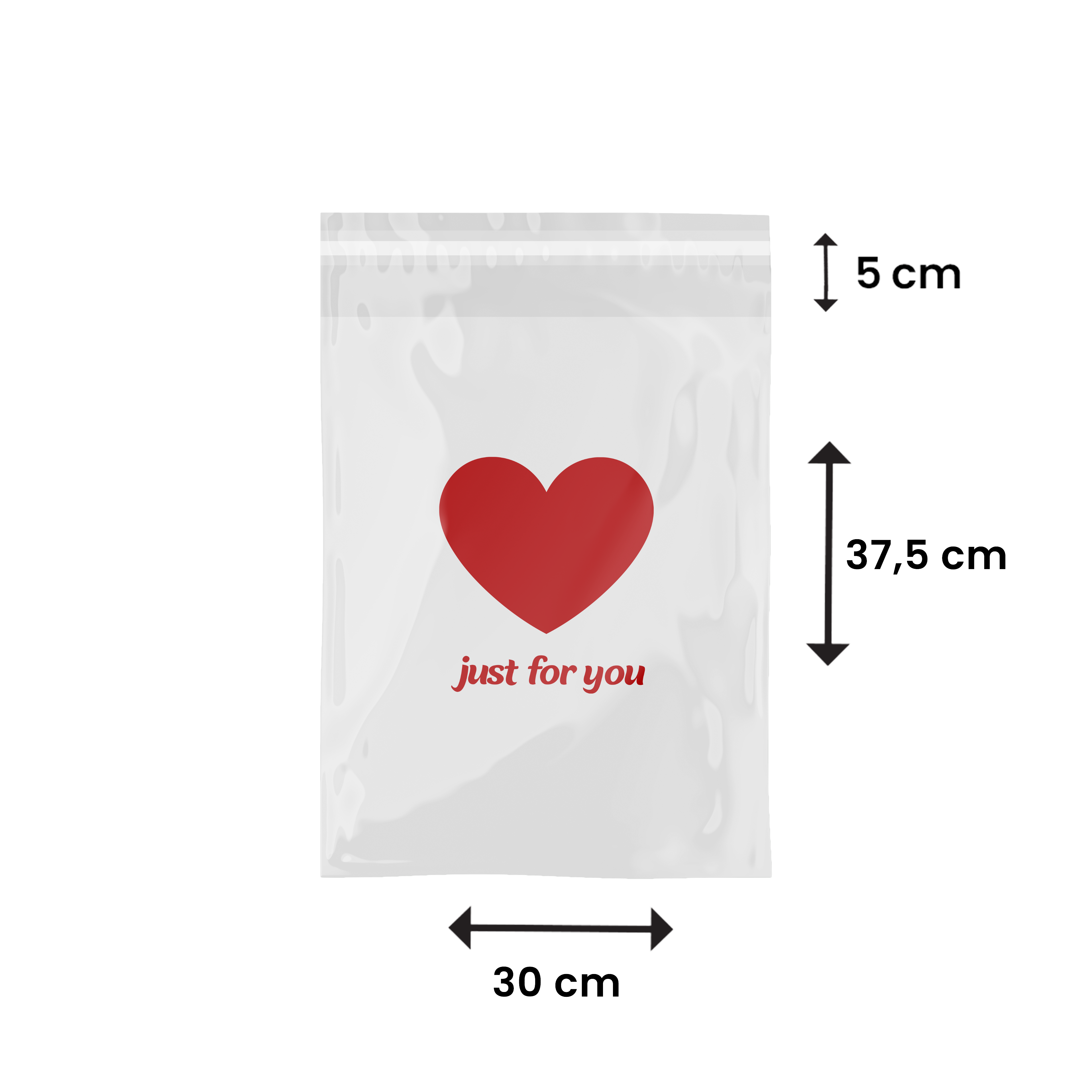 Baskılı Cepsiz Kargo Poşeti 