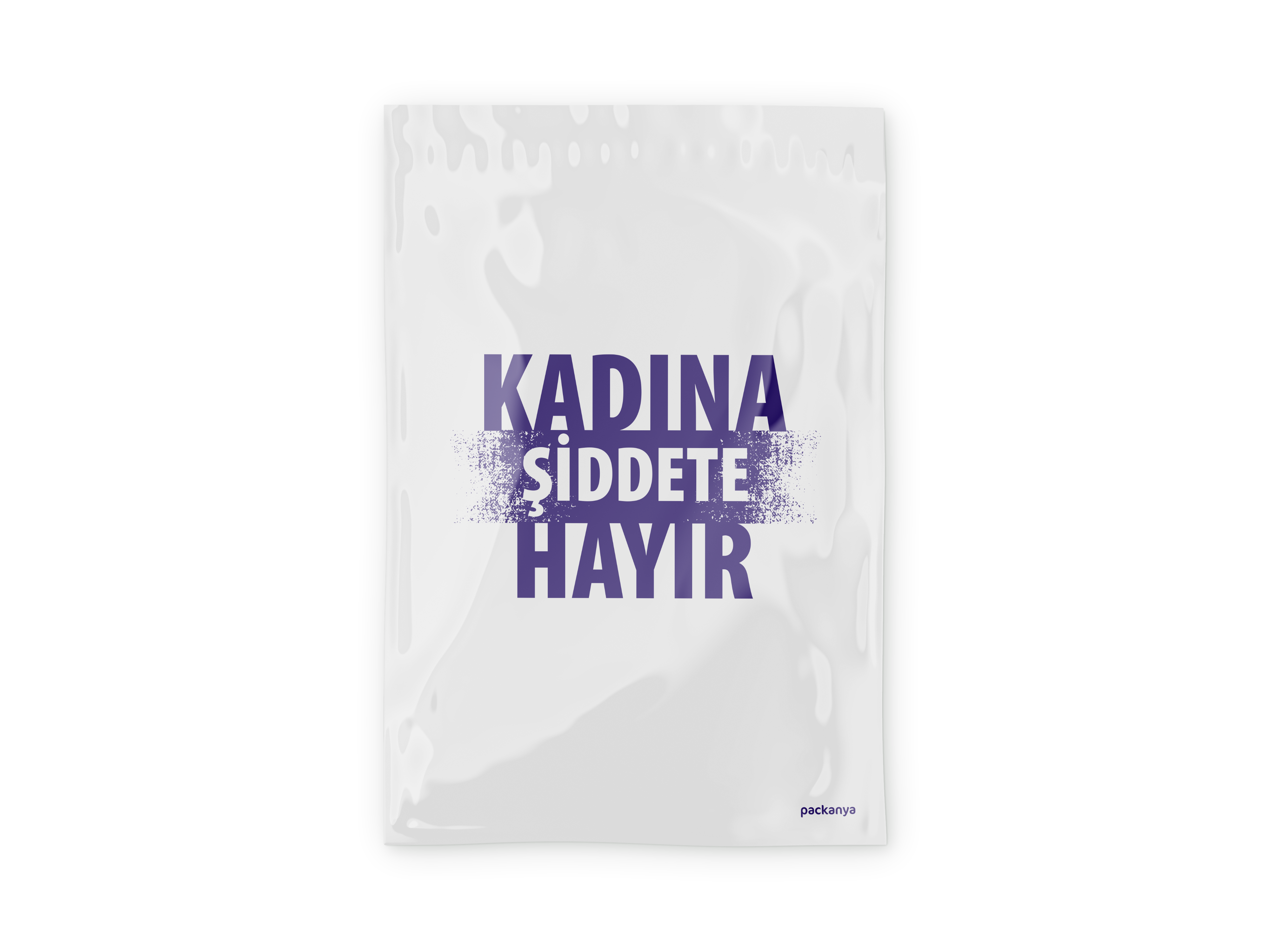 Baskılı Cepsiz Kargo Poşeti 