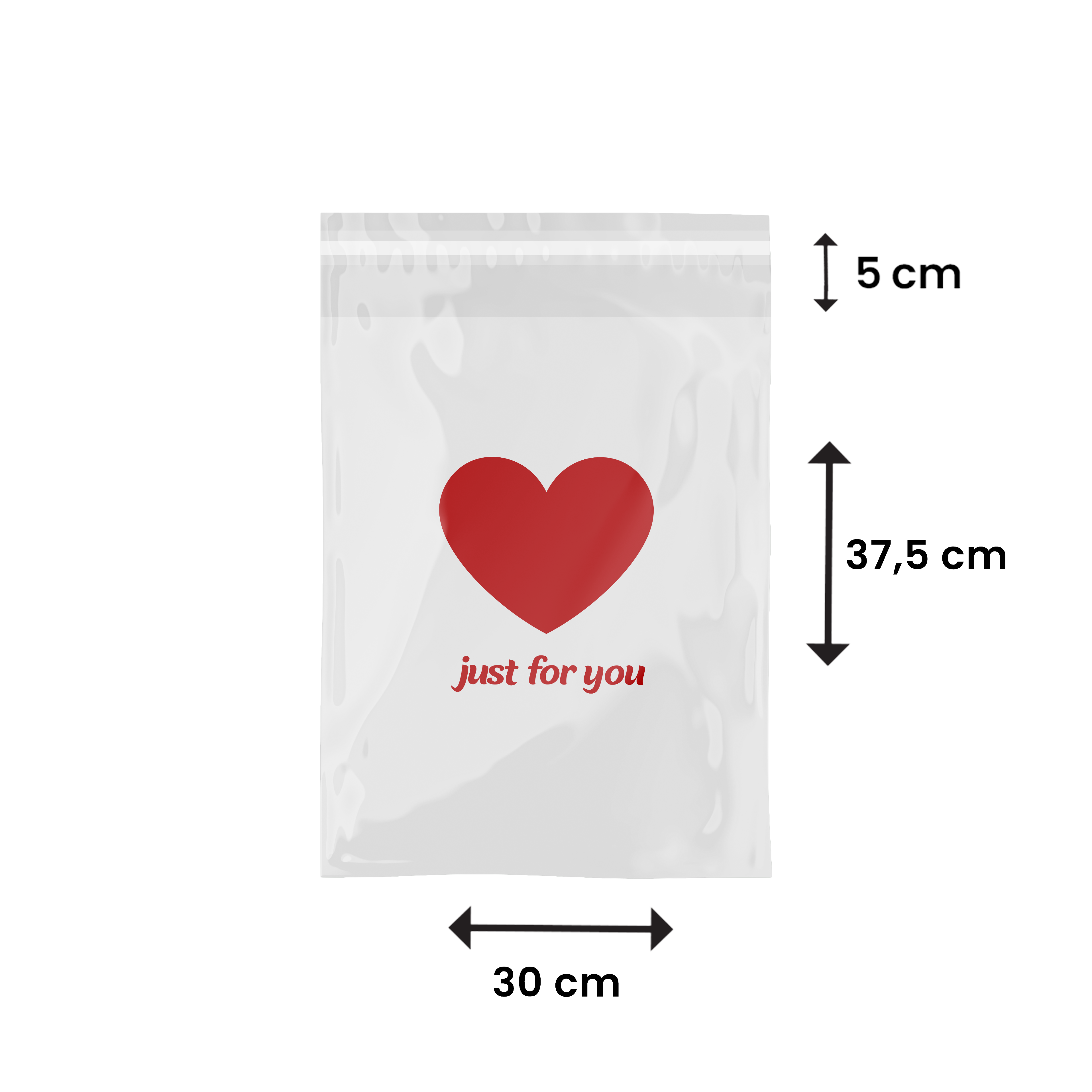 Baskılı Cepsiz Kargo Poşeti 