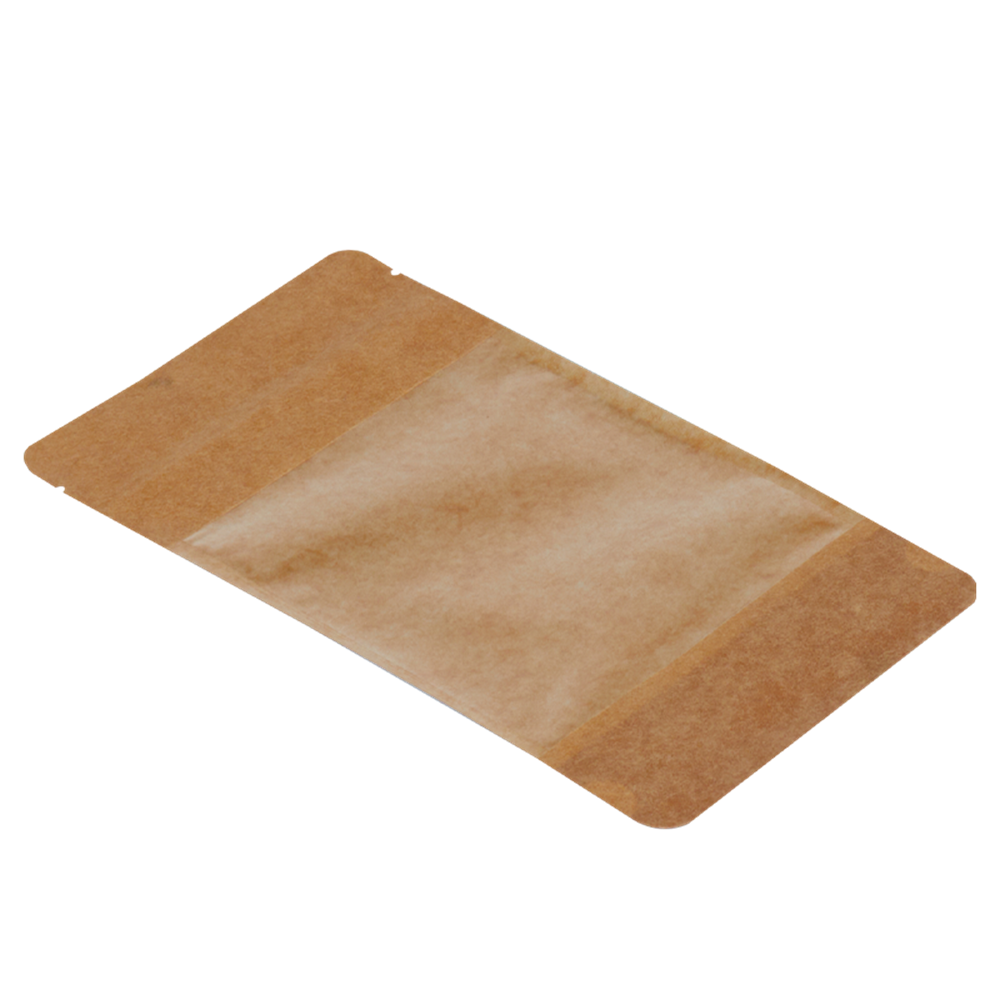 Kraft Geniş Pencereli Doypack 