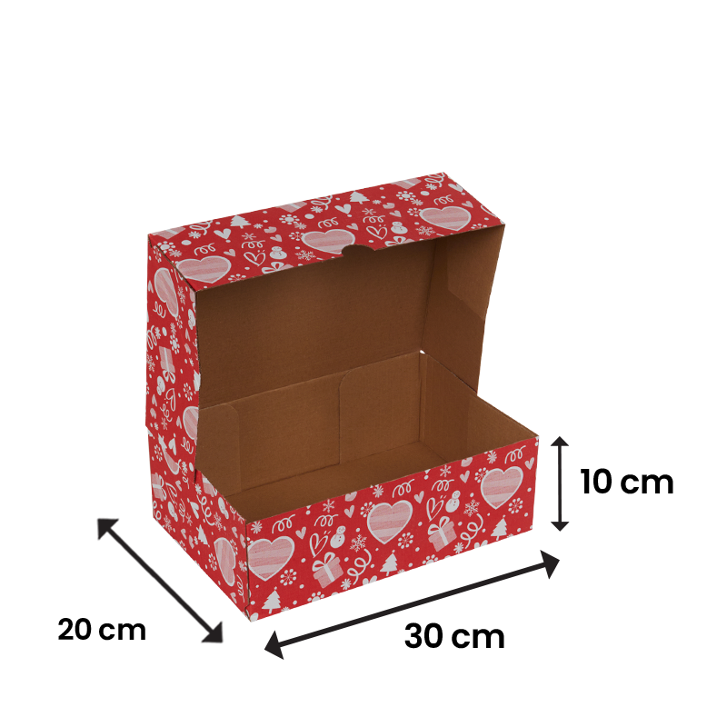 Kalpli Ve Baskılı Hediye Karton Kutusu
