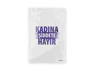 Baskılı Cepsiz Kargo Poşeti 