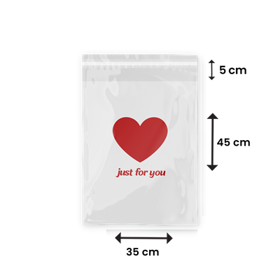 Baskılı Cepsiz Kargo Poşeti 