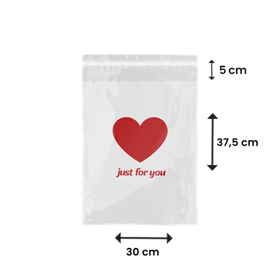 Baskılı Cepsiz Kargo Poşeti 