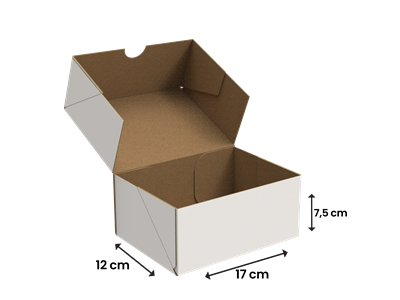 Beyaz  Kesimli  E-Ticaret Kutu ve Kargo Kutusu