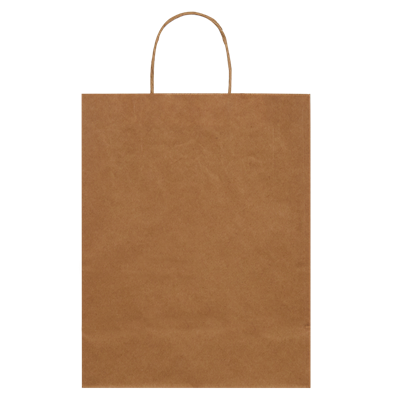 Burgu Saplı Kraft Çanta