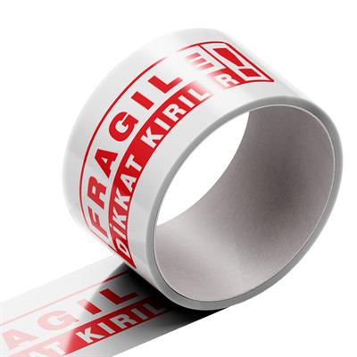 Dikkat Kırılır Baskılı Koli Bandı 