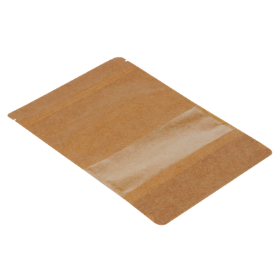 Kraft Dar Pencereli Doypack 