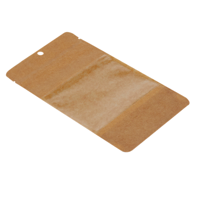 Kraft Geniş Pencereli Doypack 