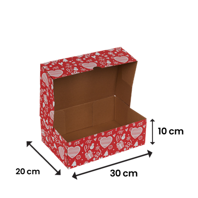 Kalpli Ve Baskılı Hediye Karton Kutusu