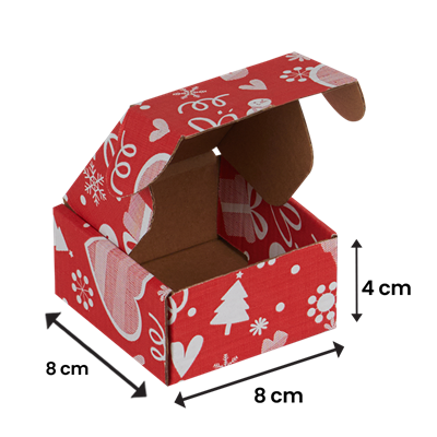 Kalpli Ve Baskılı Hediye Karton Kutusu