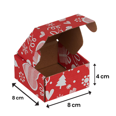 Kalpli Ve Baskılı Hediye Karton Kutusu