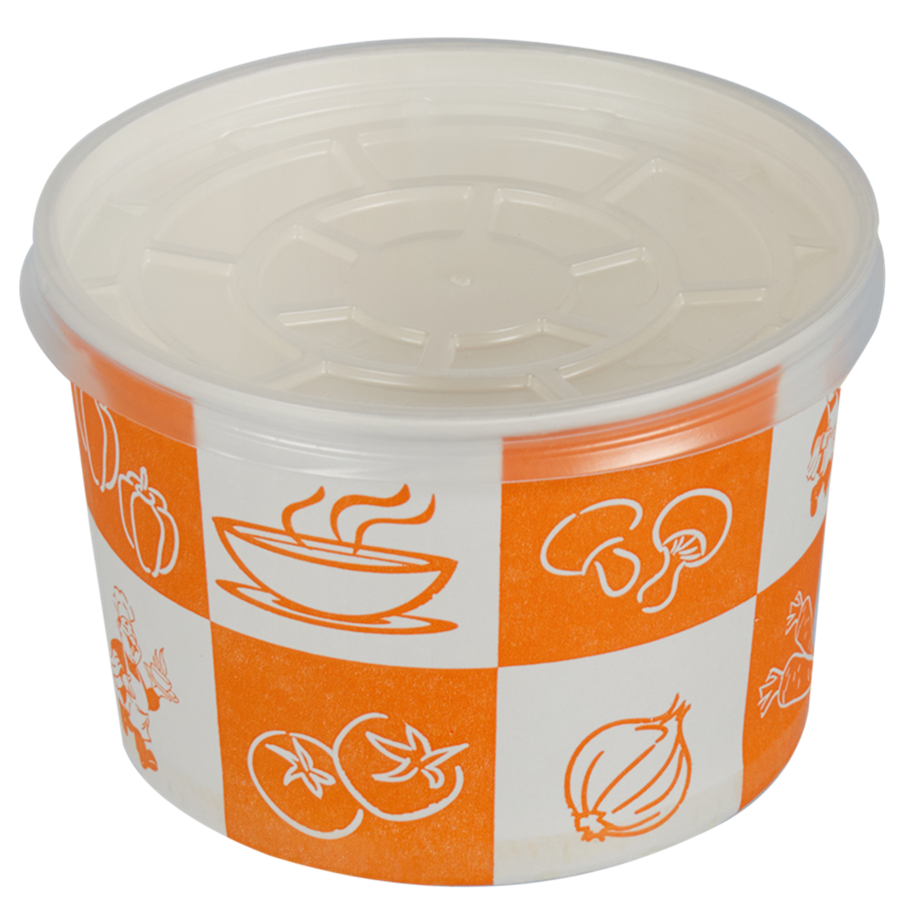 Kapaklı Çorba Kasesi 16 Oz
