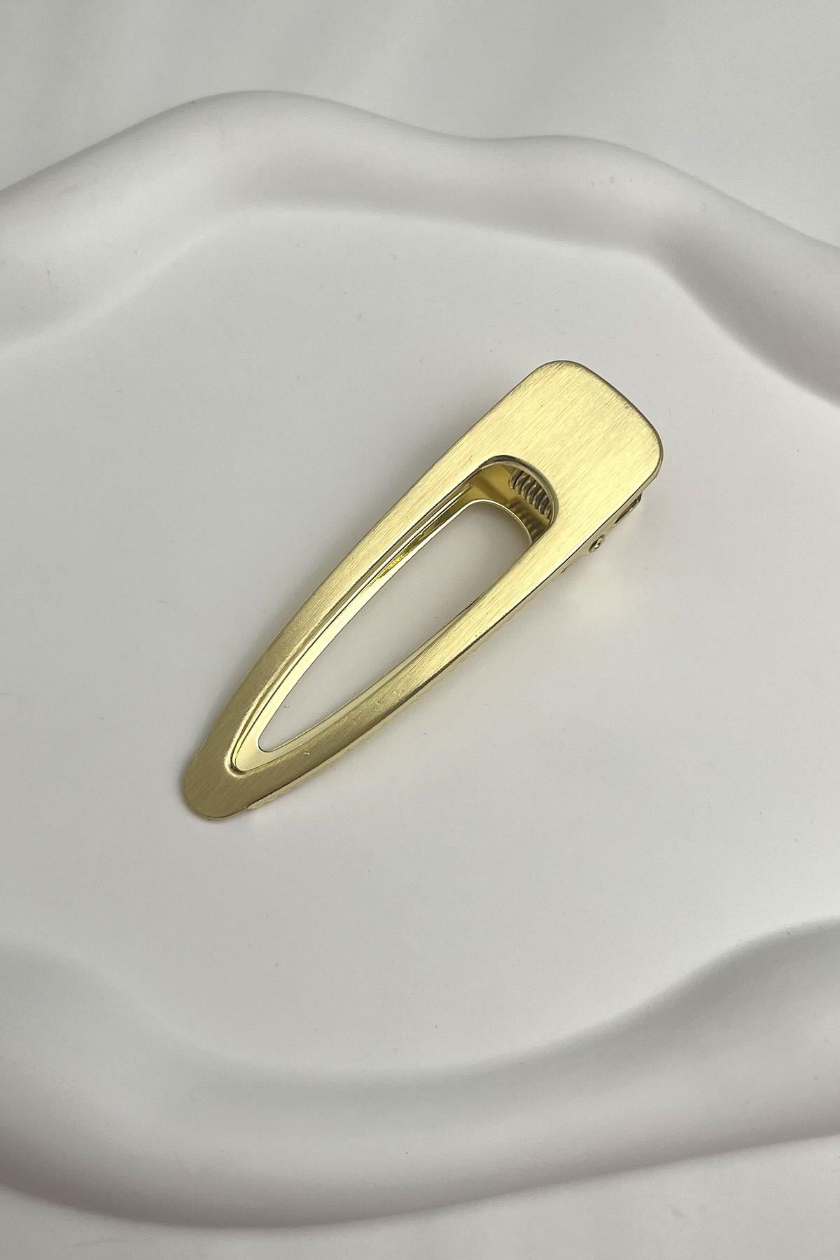 Altın Rengi Metal Yan Toka (Ölçü:8 cm)