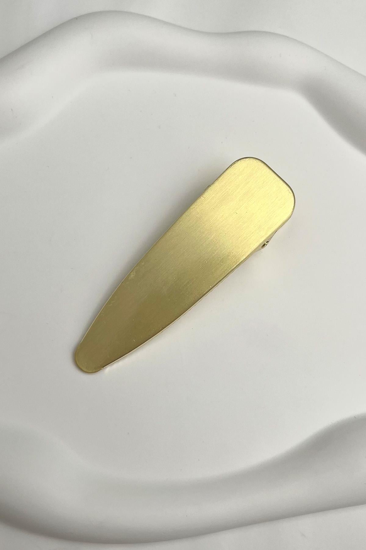 Altın Rengi Metal Yan Toka (Ölçü:8 cm)
