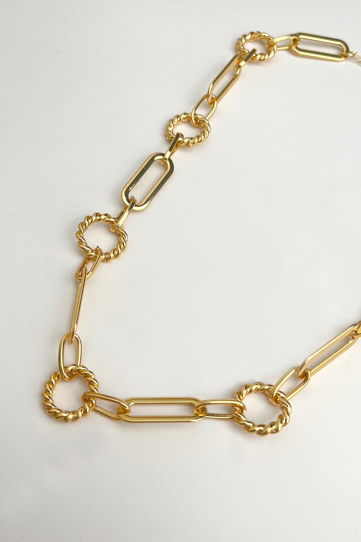 Gold Vintage Kolye