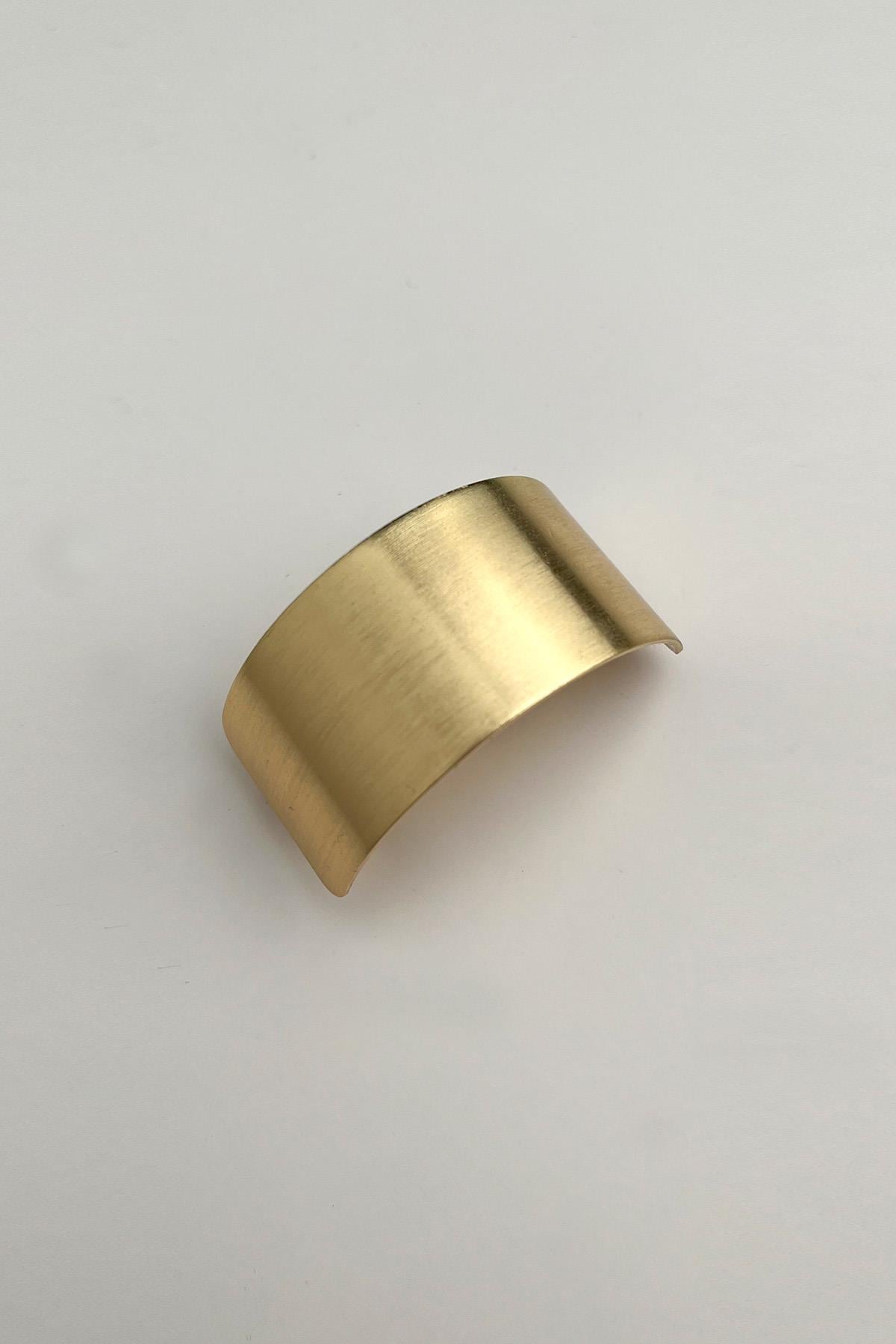 Kıvrımlı Oval Plaka Otomatik Toka(En:2,5 Boy:7cm)