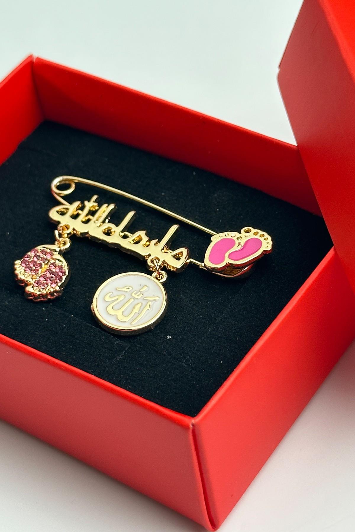 Maşallah Bebek İğne Broş