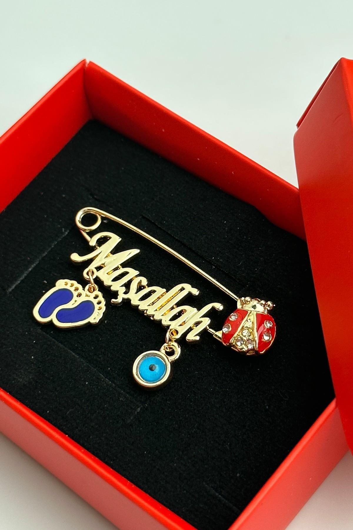 Maşallah Bebek İğne Broş