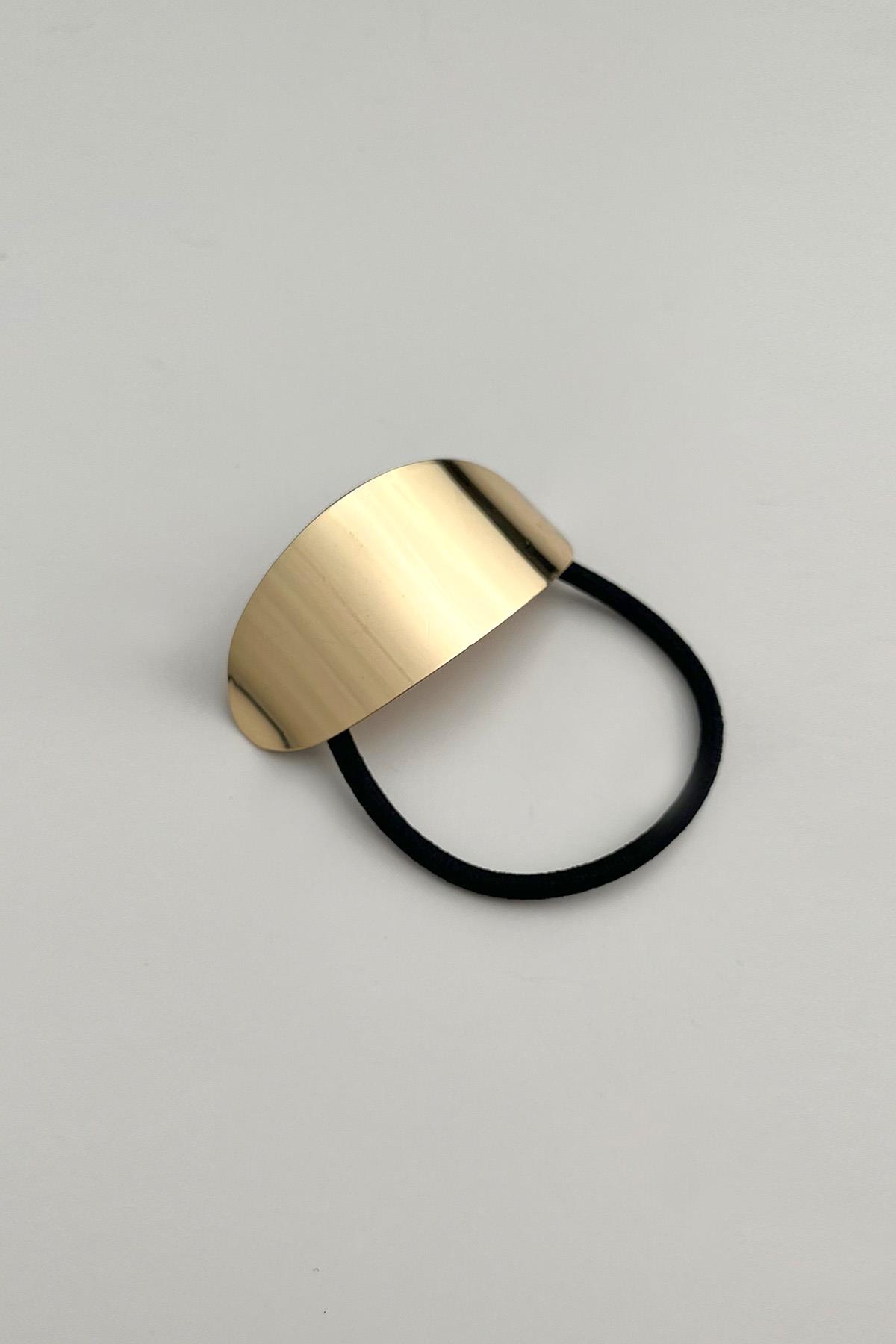 Oval Kıvrımlı Plaka Lastikli Toka (Ölçü:6cm)