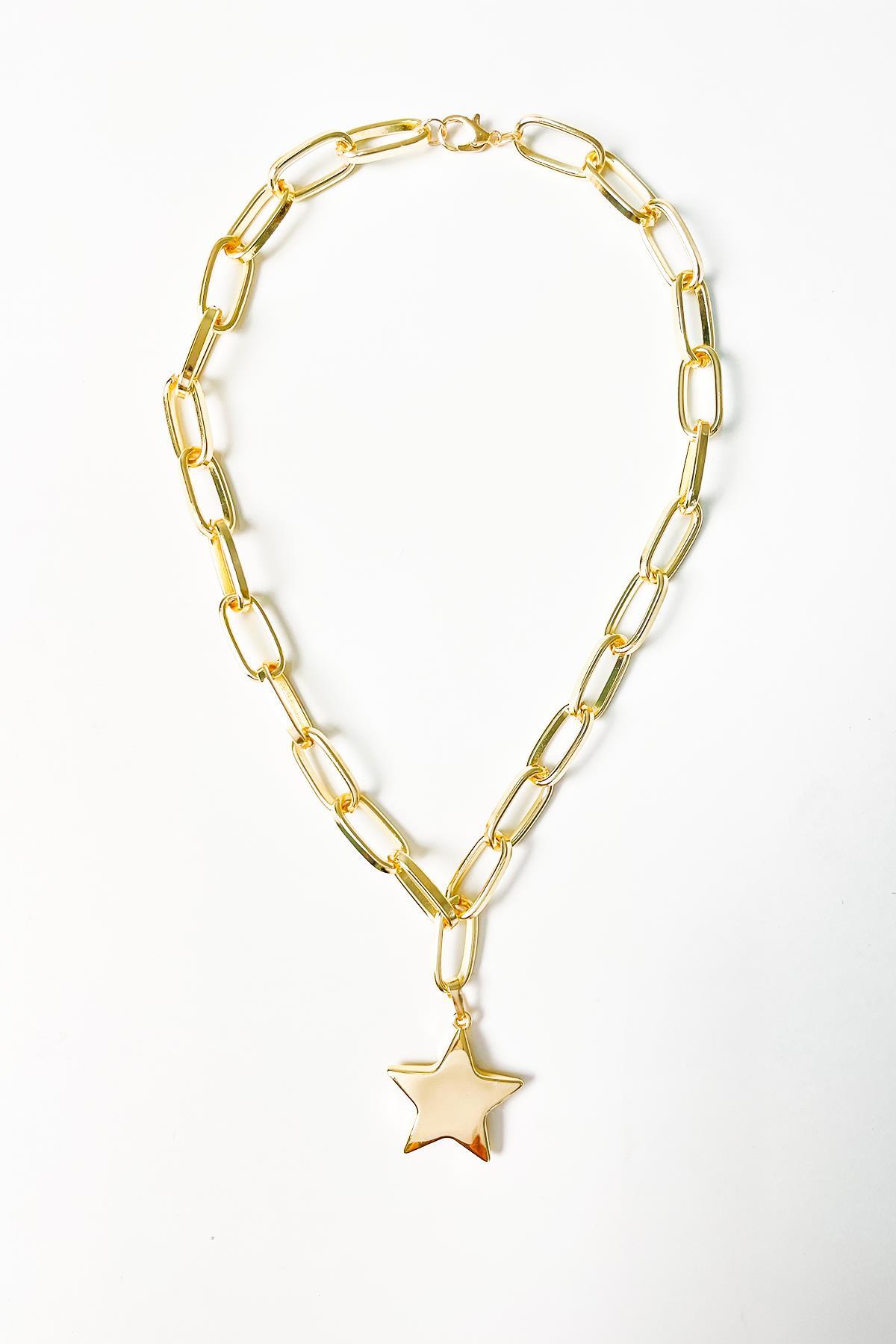 Üç Boyutlu Yıldız Kolye