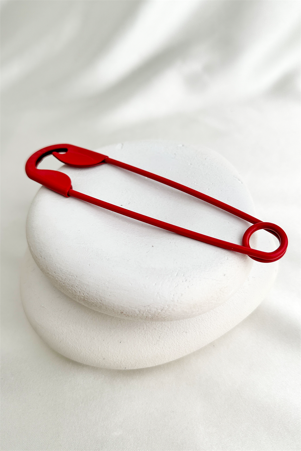 Büyük Boy Özel Tasarım Çengelli İğne Şık Topuz Tokası (14cm)