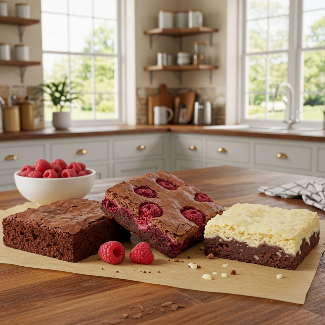 Brownie Tarifi: Klasikten Frambuazlı Brownie’ye!