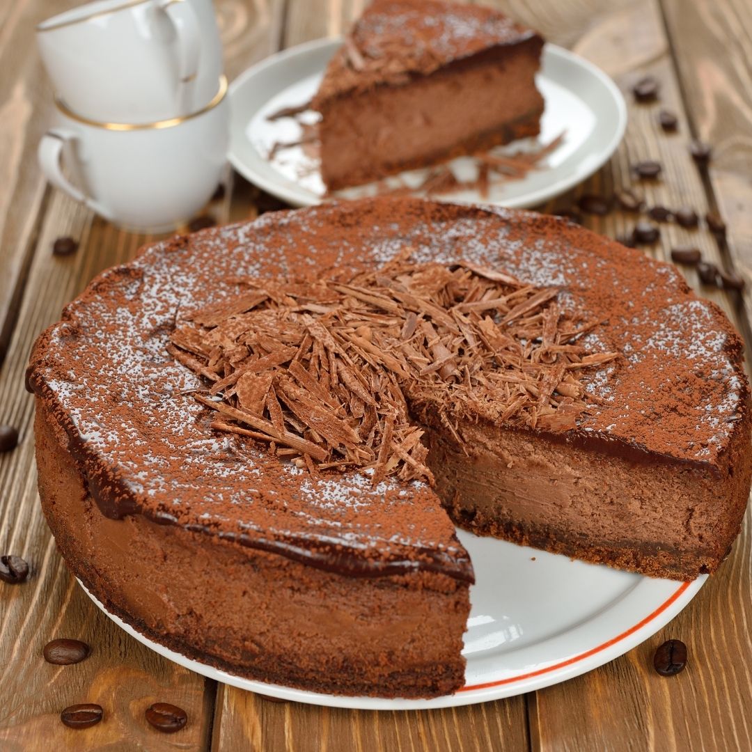 çikolatalı cheesecake