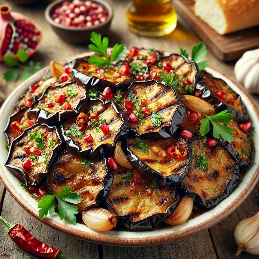 köz patlıcan meze