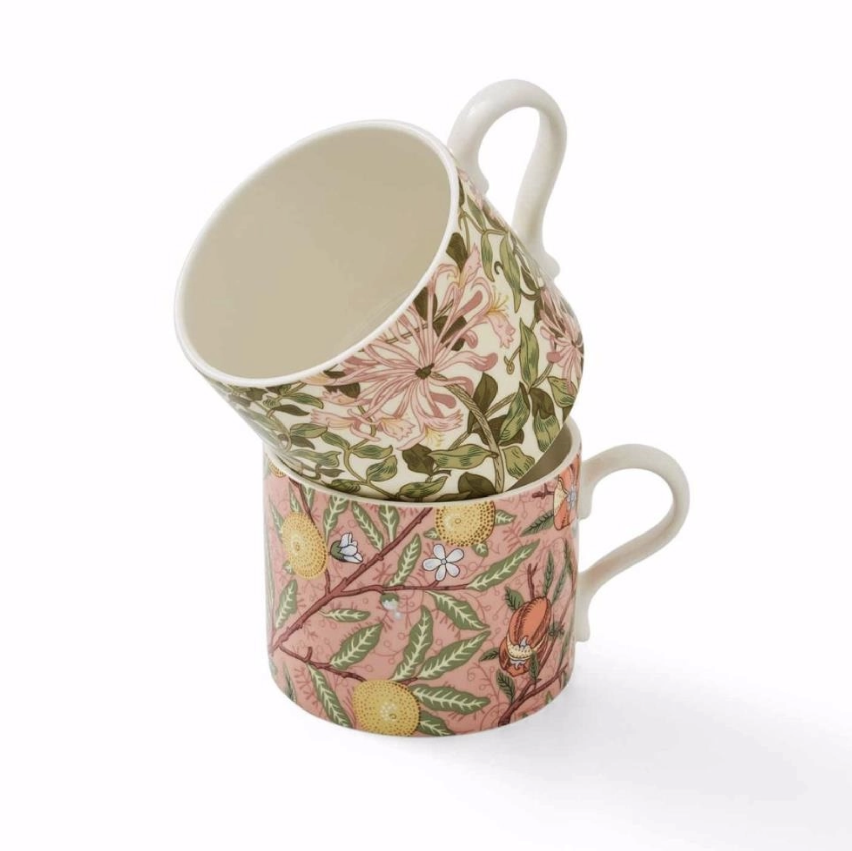 Spode Morris& Co / 2li Mug Fruit &  Honeysuckle 