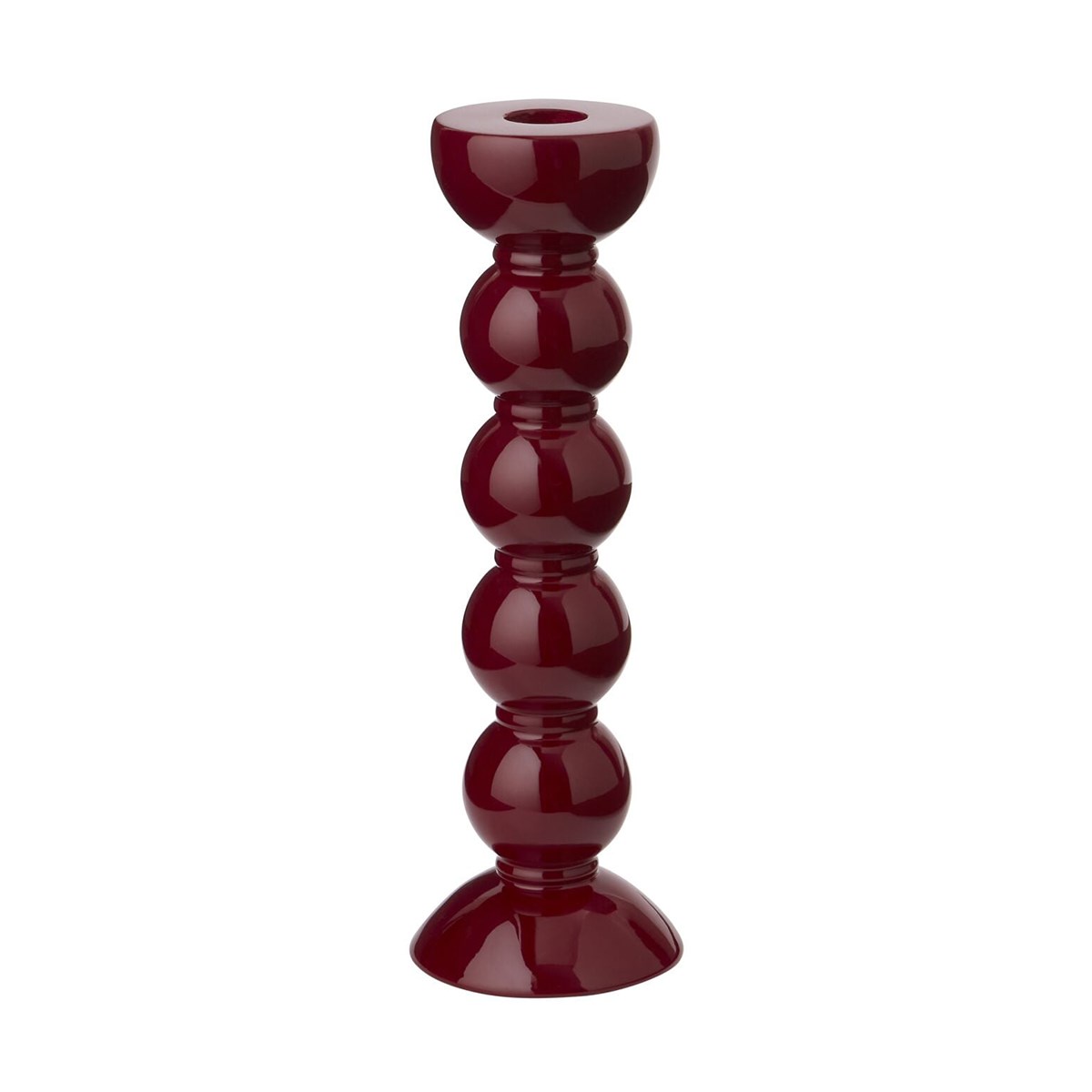 Bobbin Cherry Dekoratif Şamdan 24 Cm