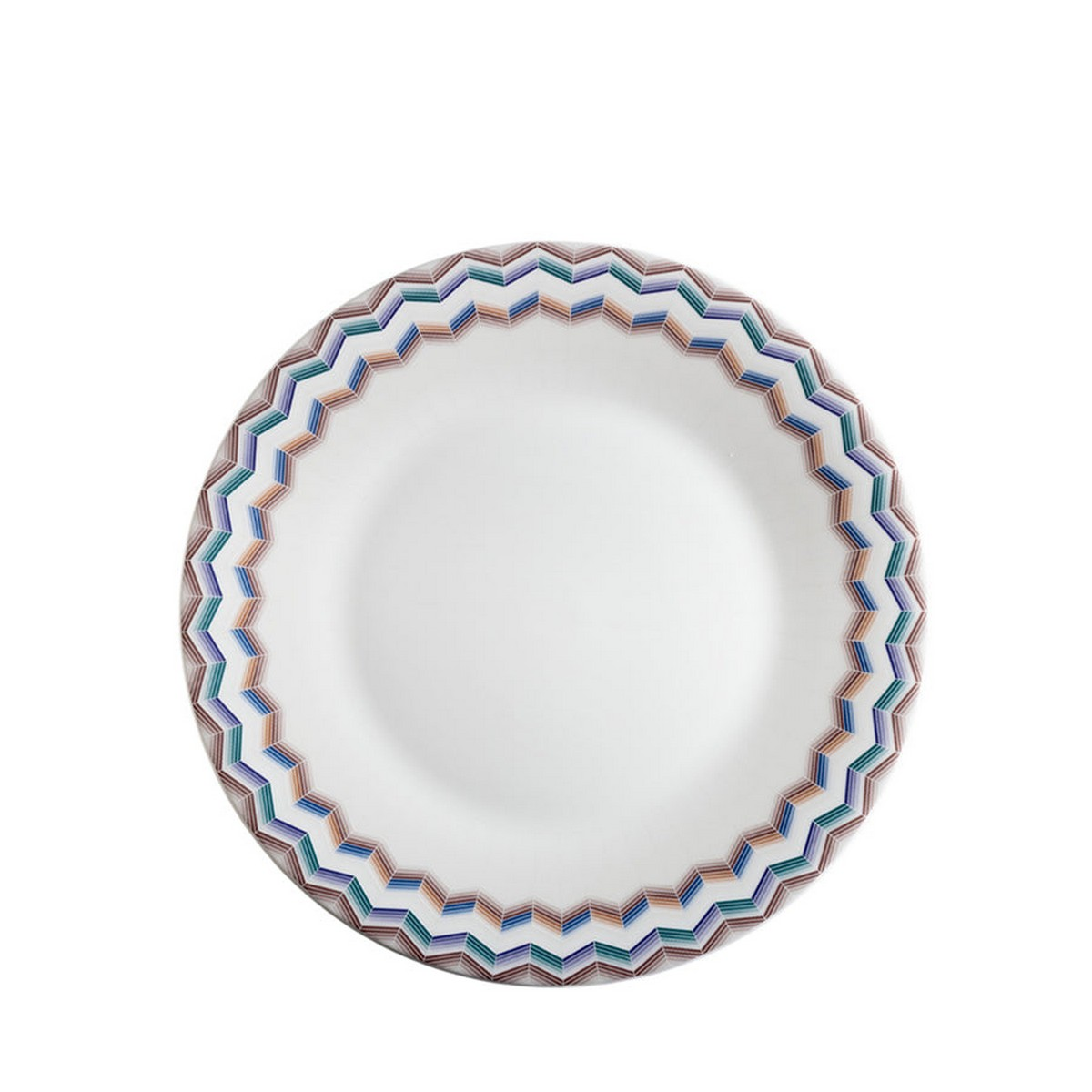 Zig Zag Jarris 148 Lacivert Yemek Tabağı 27,5 cm