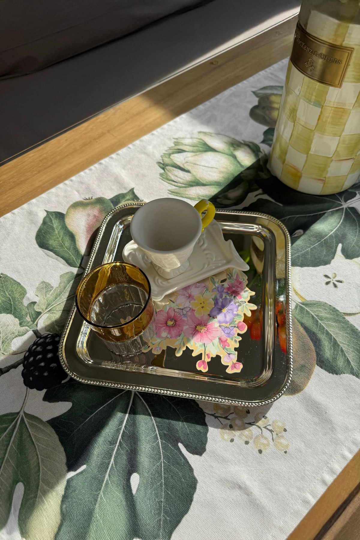 Butterfly Garden Set of 6 Drink Coaster
