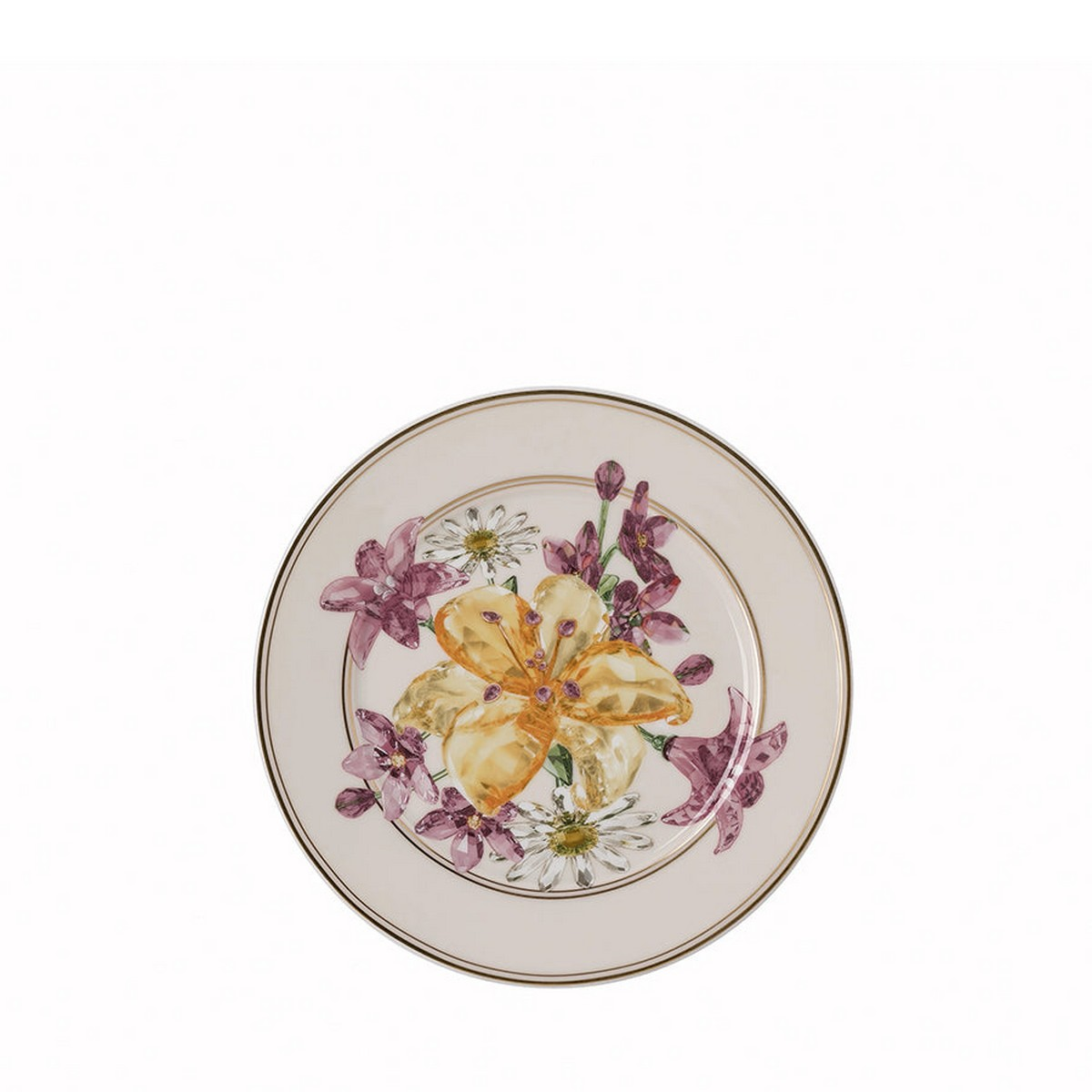 Idyllia Bouquet Porselen Ekmek Tabağı 18 cm