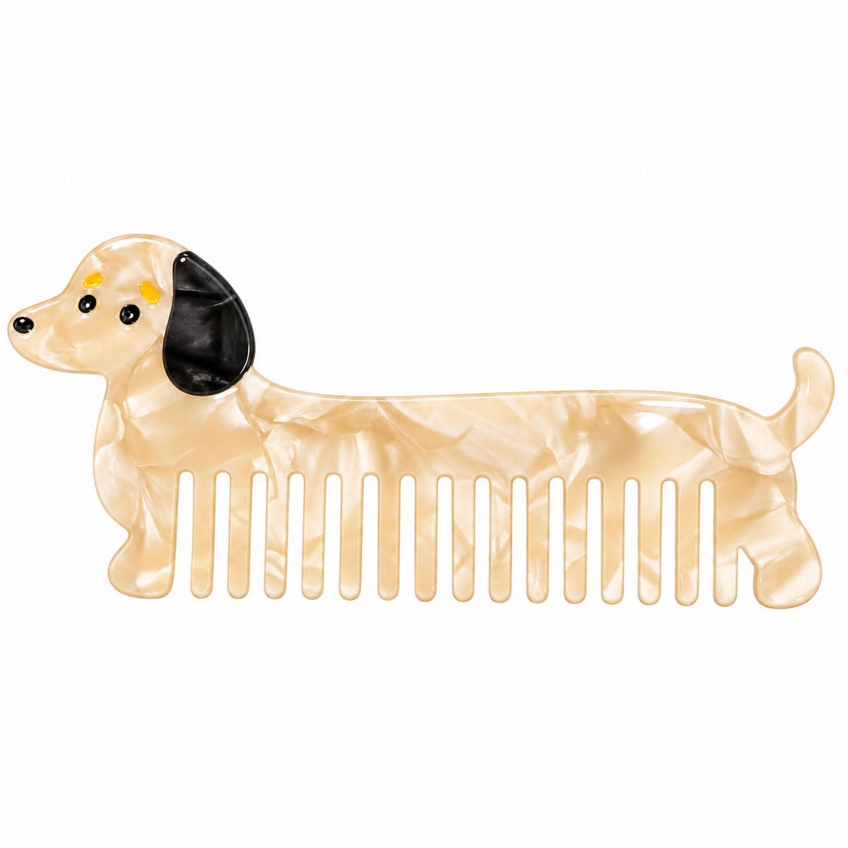 Doxie Köpek Akrilik Saç Tarağı 
