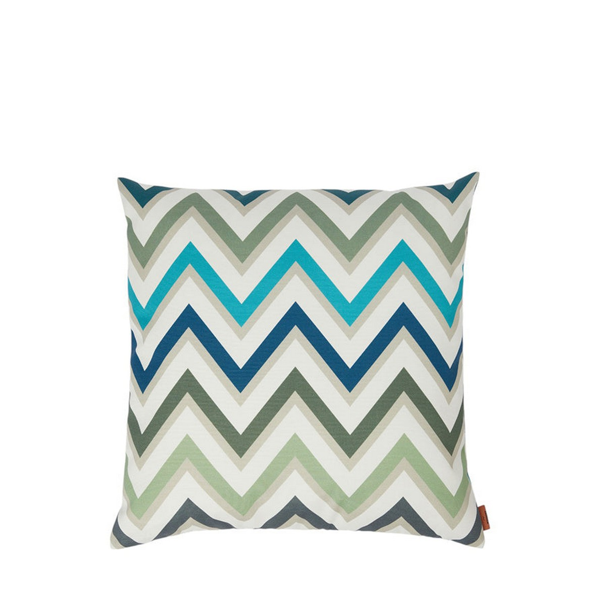 Watamu Outdoor 161 - Açık Yeşil Çok Renkli Dış Mekan Dekoratif Yastık 45 x 45 cm