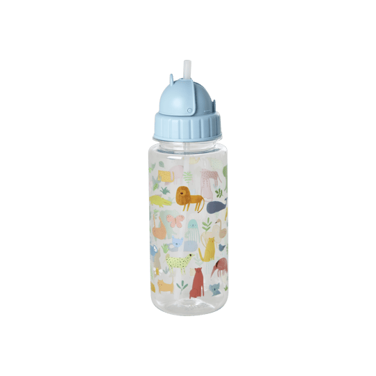 Water Bottle - Blue Sweet Jungle