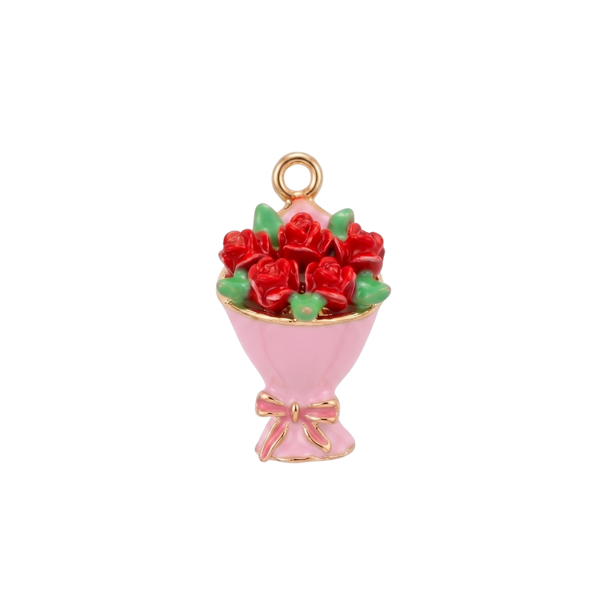 Rose Bouquet Charm