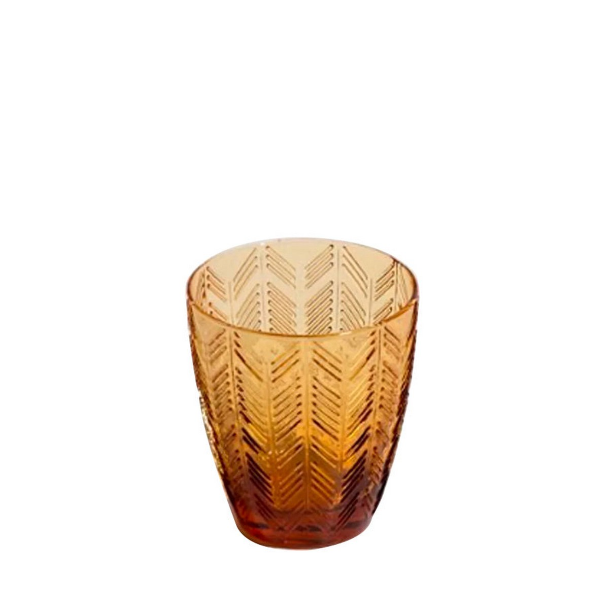 Zig Zag Amber Kristal, Şarap Bardağı
