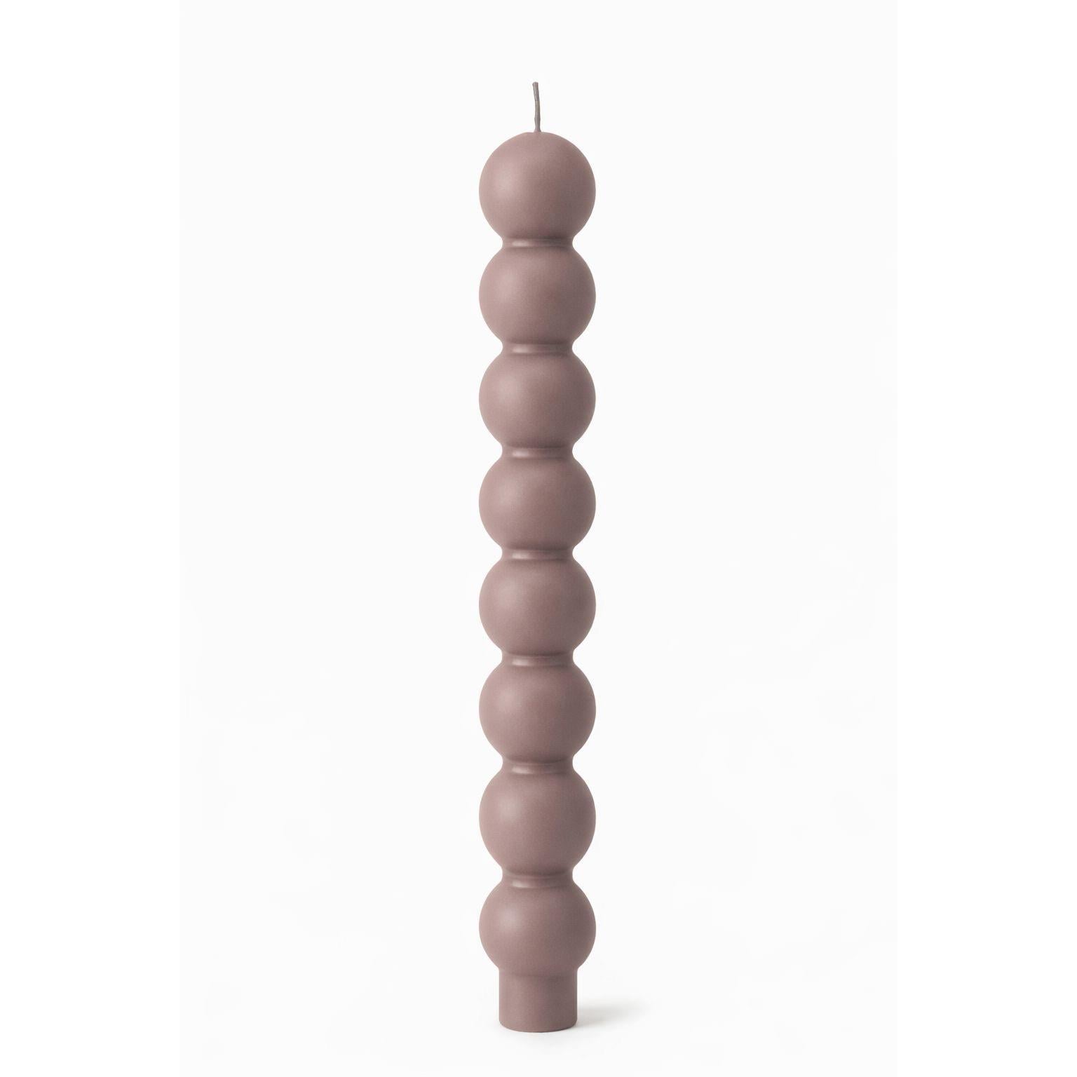 Top Şamdan Mum - Mat Vizon 24 cm