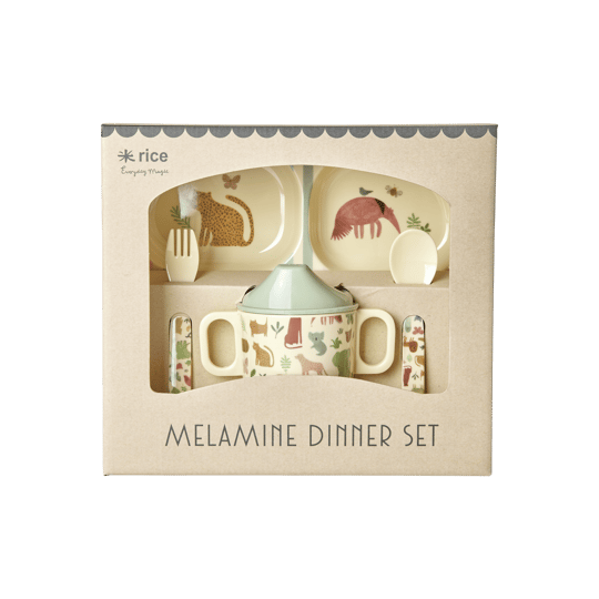 Melamine Dinner Set - Sweet Jungle 