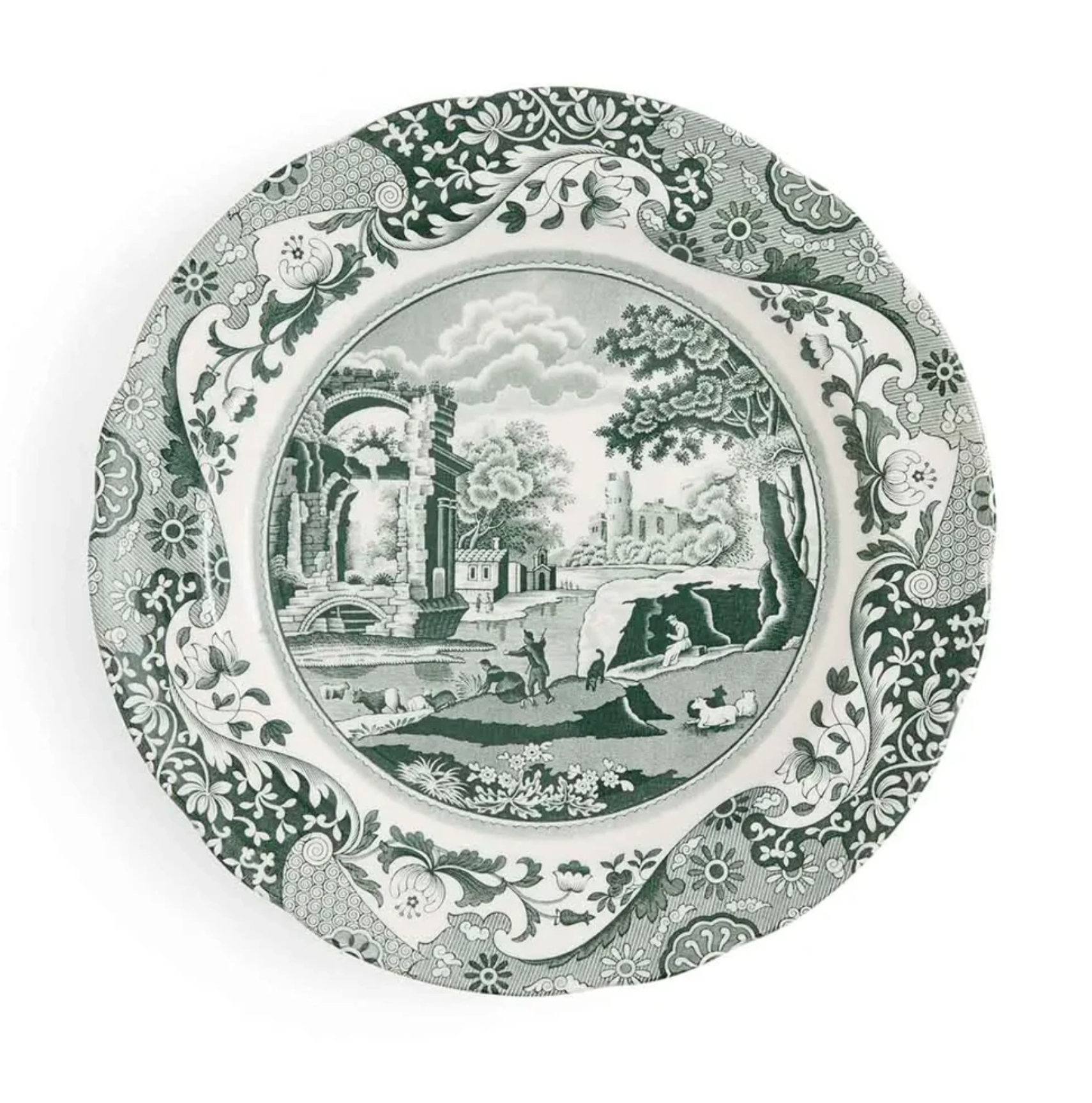 Spode Heritage Green Italian Yemek Tabağı