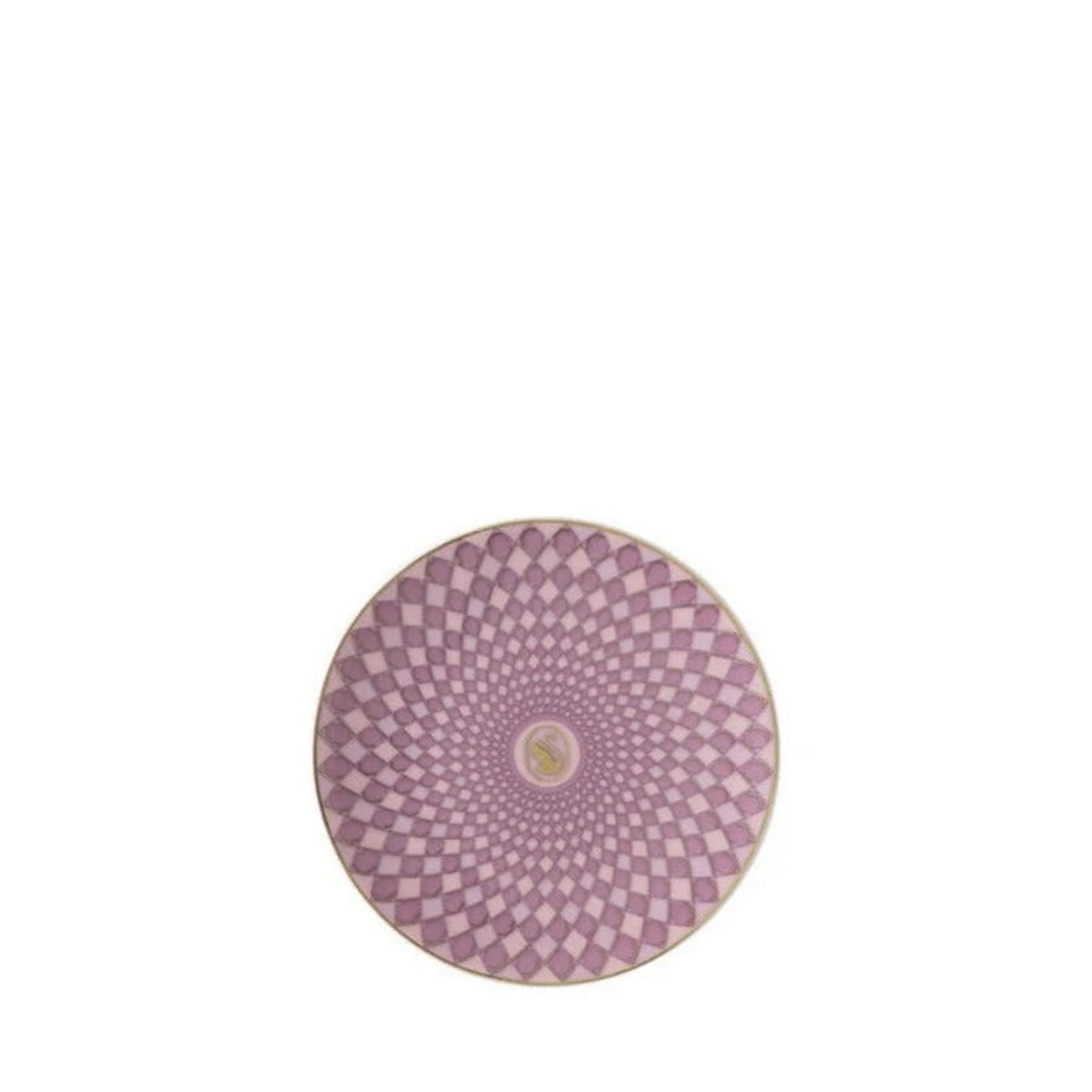 Signum Rose Pembe Porselen Düz Tabak 10 cm