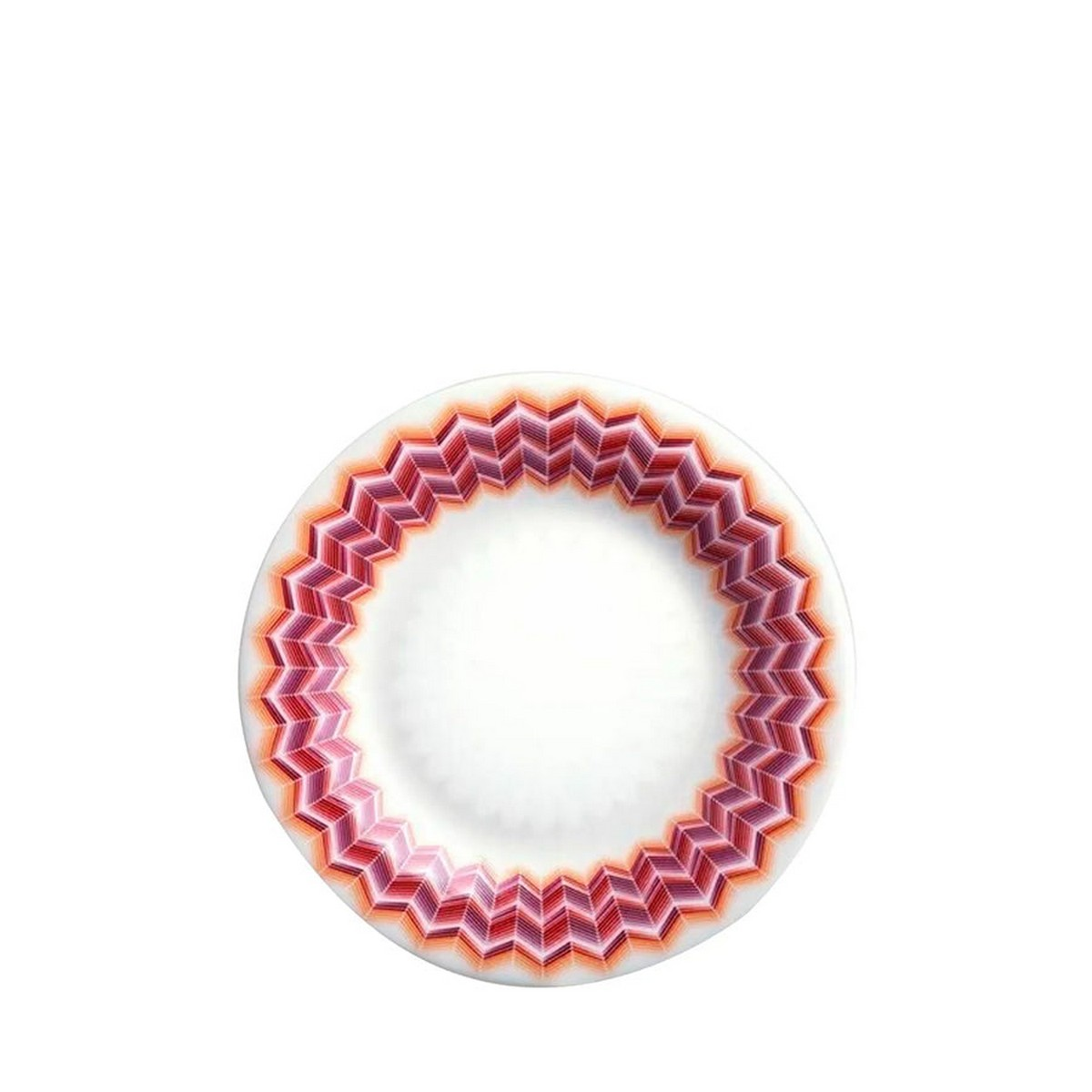Zig Zag Jarris 156 Turuncu Bordo Ekmek & Tatlı Tabağı 15,5 cm
