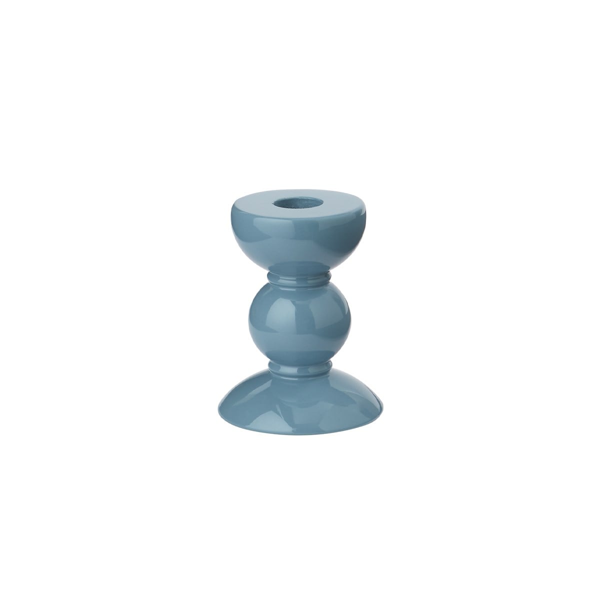 Bobbin Chambray Dekoratif Şamdan 10 Cm