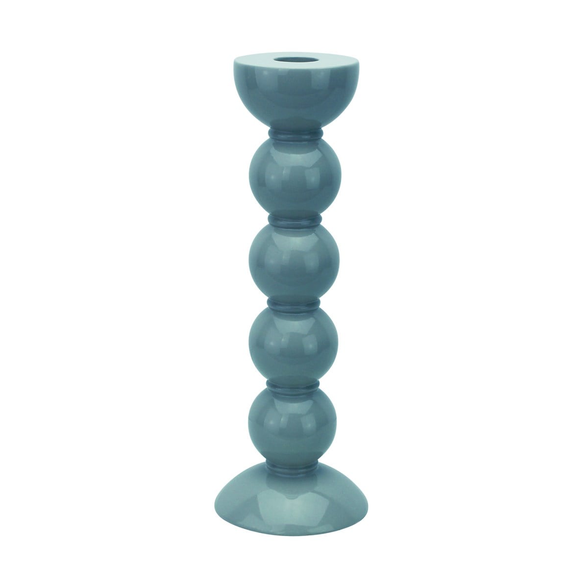 Bobbin Chambray Dekoratif Şamdan 24 Cm