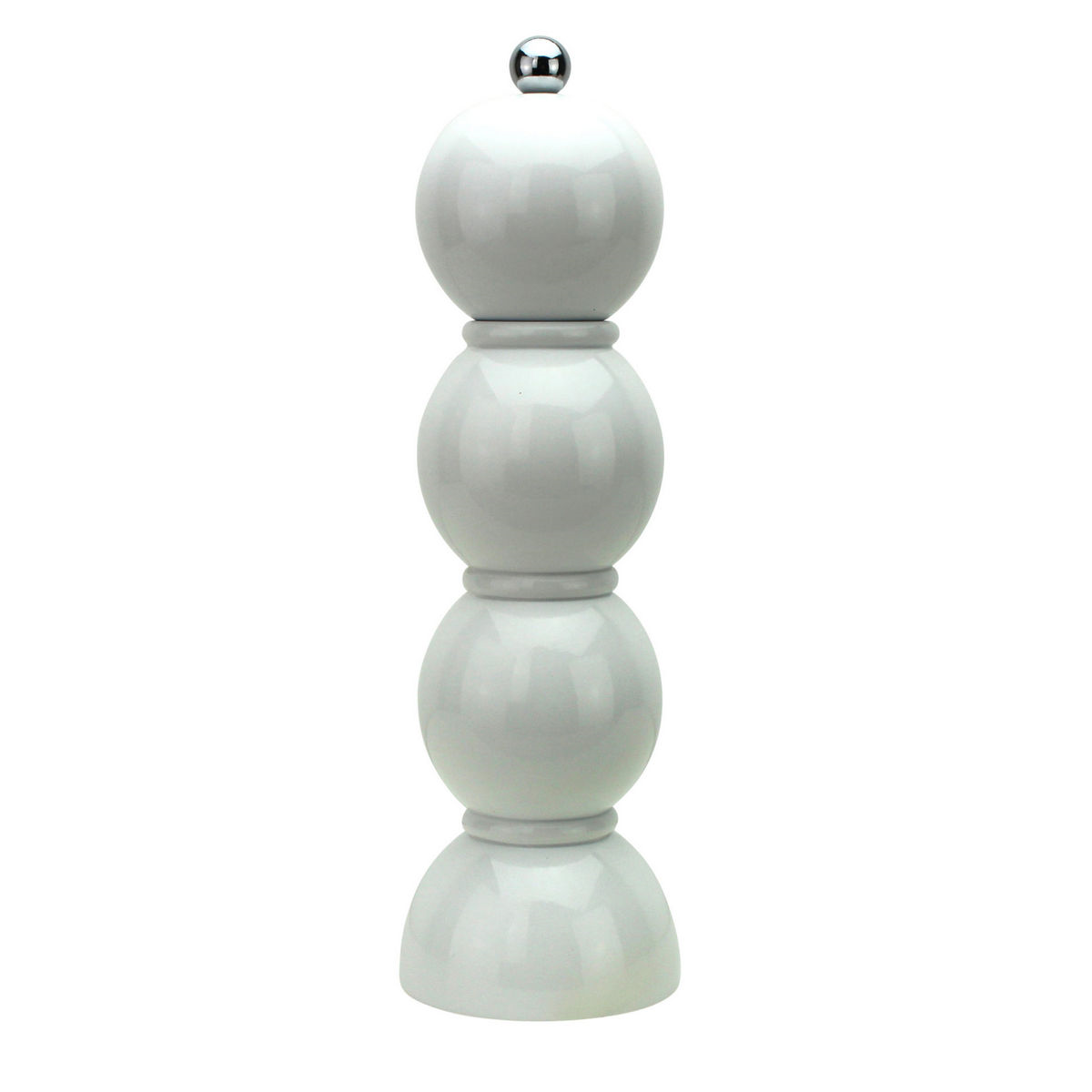 24cm Bobbin Beyaz Tuz ve Karabiber Değirmeni