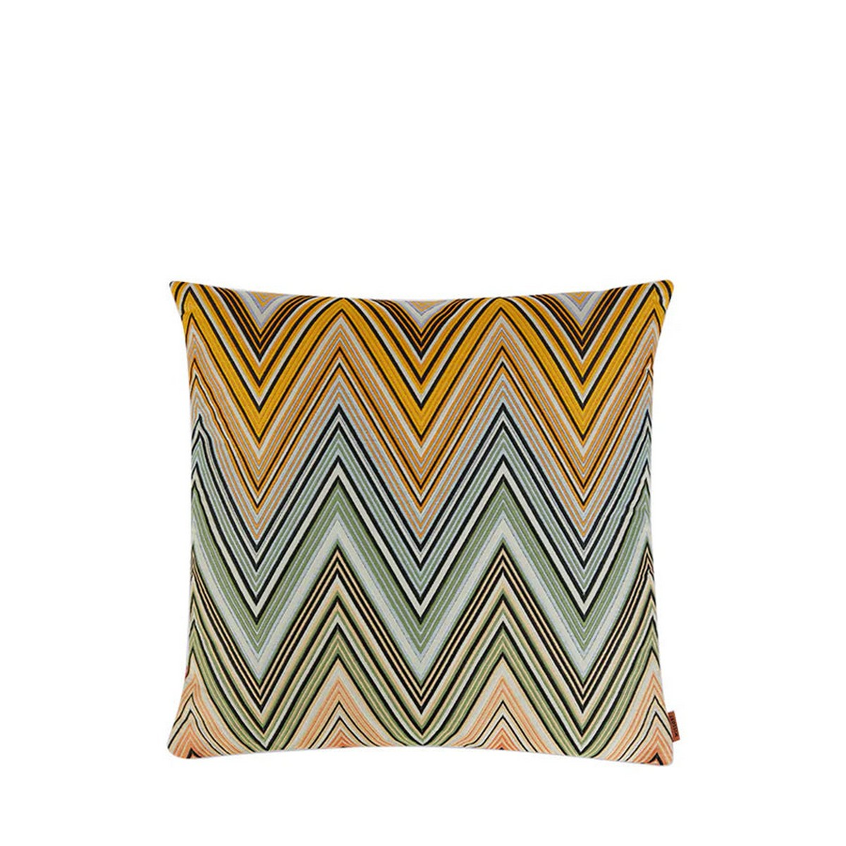 Kew T59 Turuncu Zigzag Desenli Dekoratif Yastık 40 x 40 cm